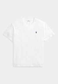 CLASSIC FIT JERSEY V NECK T-SHIRT - Paprasti marškinėliai - white