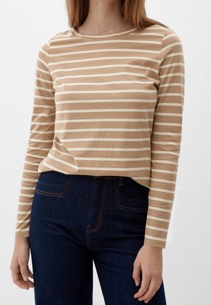 Maglietta a manica lunga - beige