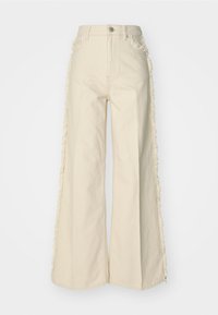 2nd Day FRECLA NATUREL - Wide leg - nature denim