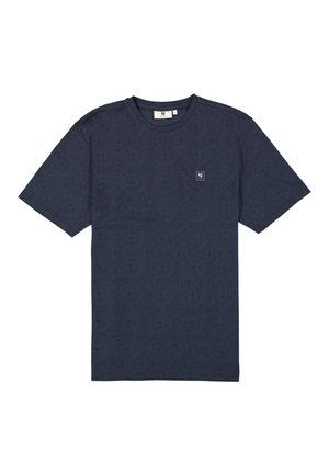 Garcia T-Shirt print - fossil blue