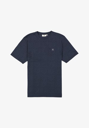 Garcia T-shirt print - fossil blue