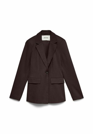 Vero Moda, SINGLE BREASTED BLAZER AWALEXIS BLAZER - Blazer - chocolate torte