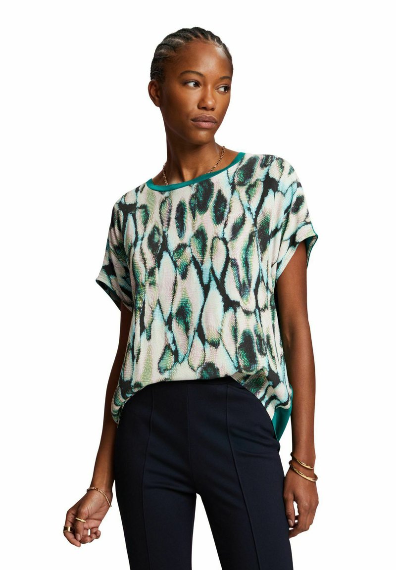 Esprit Collection Print Tshirt emerald green/green Zalando.co.uk