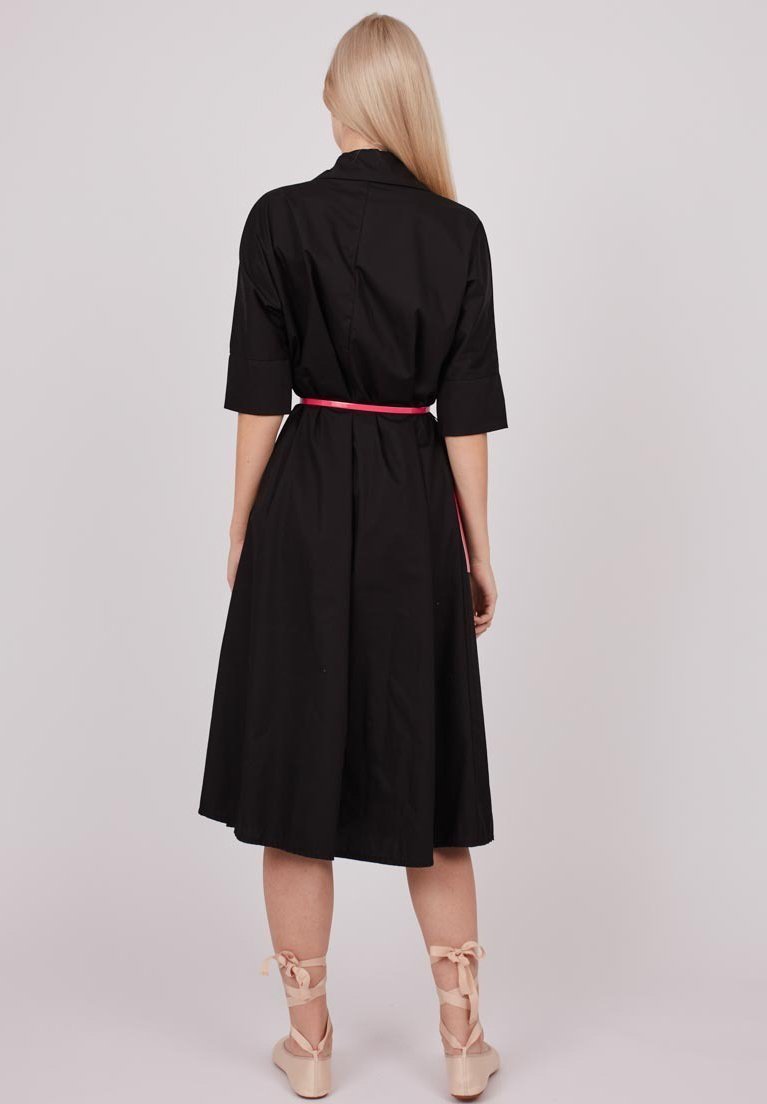 Dioxide Shirt dress - black - Zalando.ie