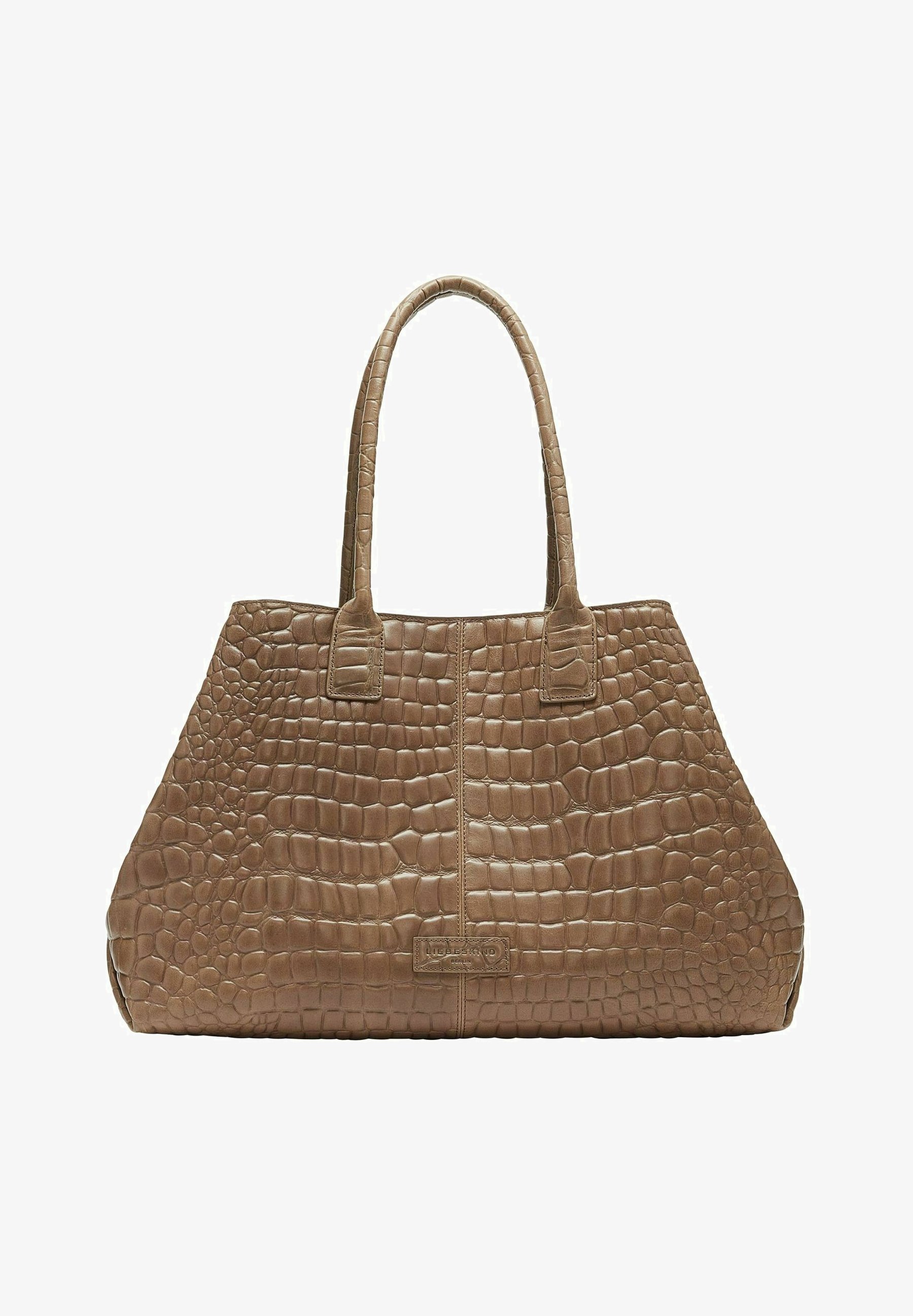 Liebeskind Berlin CROCO CHELSEA Shopping Bag praline/hellbraun