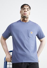 Carhartt WIP POCKET - Základné tričko - blue