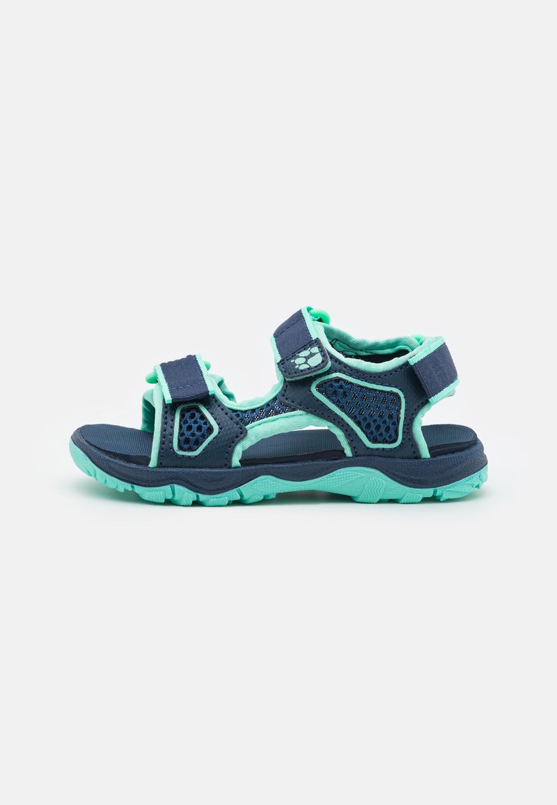 Jack Wolfskin TARACO BEACH UNISEX - Sandálias de caminhada - blue/green
