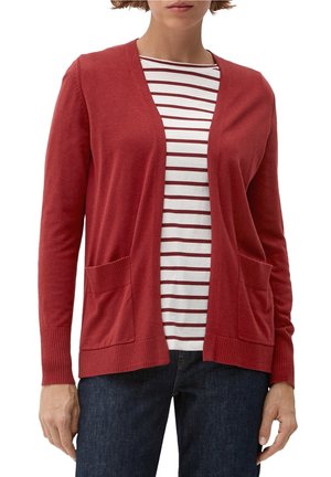 Cardigan - dark red