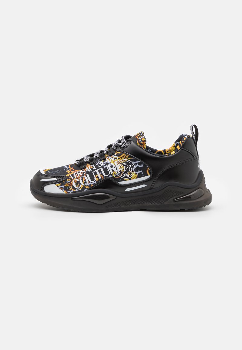 versace jeans black trainers