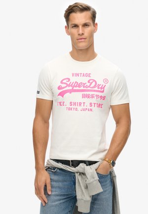 Superdry & Co T-shirts print - ecru