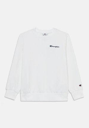 ICONS CONTRAST CREW NECK UNISEX - Sweatshirt - white