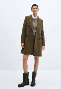 Mango DALI - Cappotto corto - khaki