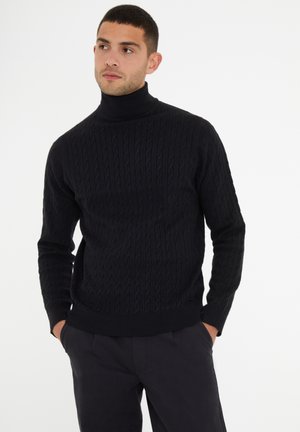 Threadbare HAWKGREEN - Strickpullover - schwarz