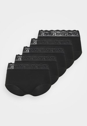 FULL BRIEF 5 PACK - Onderbroeken - black