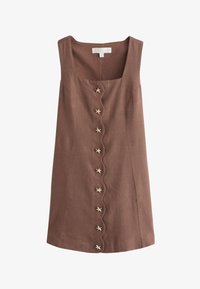 Nevybráno, chocolate brown scallop edge