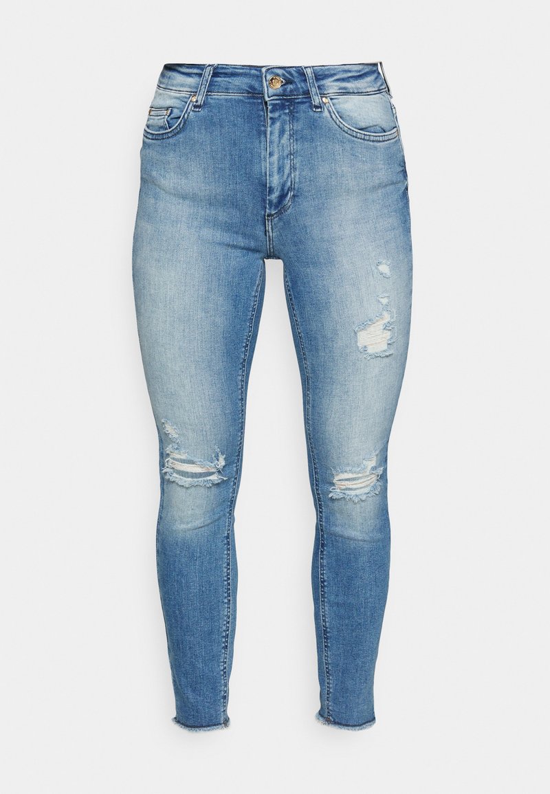 Only Petite Jeans Skinny Fit blauw denim/bluedenim Only Petite Jeans Skinny Fit blauw denim/bluedenim
