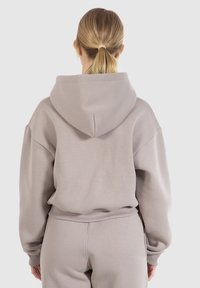 Smilodox Sweater met rits - hellbraun