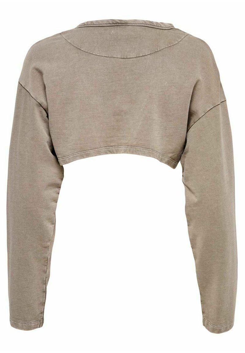 Damen Sweatshirts | ONLY CROPPED Sweatshirt atmosphere/hellbraun - JU63821 Damen Sweatshirts | ONLY CROPPED Sweatshirt atmosphere/hellbraun - JU63821