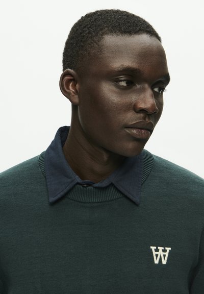 WOOD WOOD WWCURT CREW NECK 25212 - Pullover - green gables