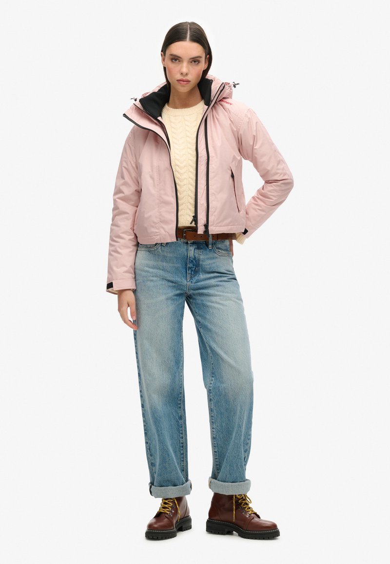 Superdry & Co Outdoorjas donkerroze