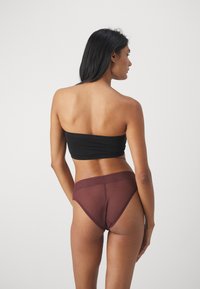 Triumph TEMPTING HIGHLEG 2 PACK - Īsās apakšbikses - decadent chocolate
