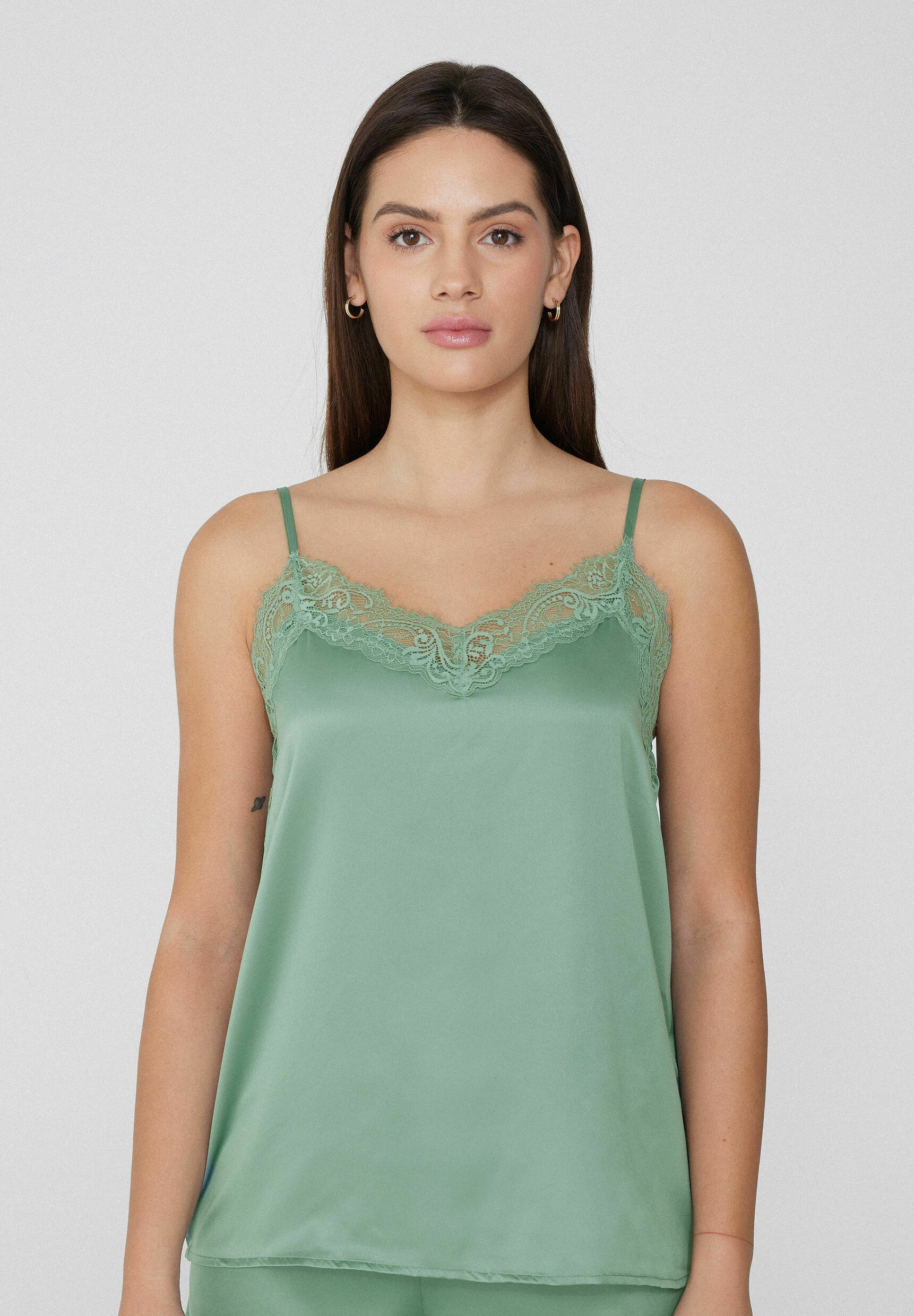 NACHILA Pajamas for Women-Viscose Made from Bamboo,Ribbed