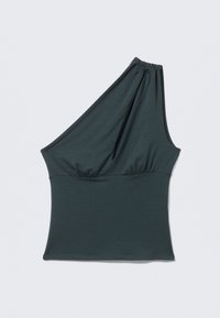 Top - dark green
