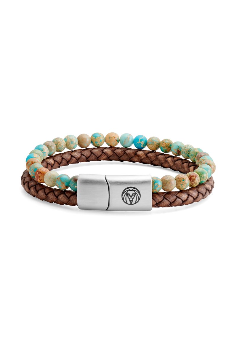LUCLEON ICON - Armbånd - brown  blue