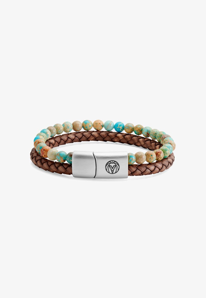 LUCLEON ICON - Armbånd - brown blue