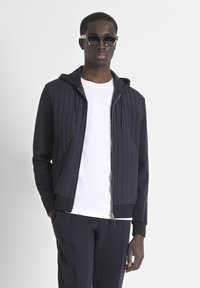 Antony Morato INTERLOCK BLEND WITH CONTRAST - Lagana jakna - marine