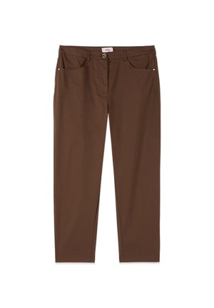 Oltre, PANTALONI CAPRI - Broek - marrone