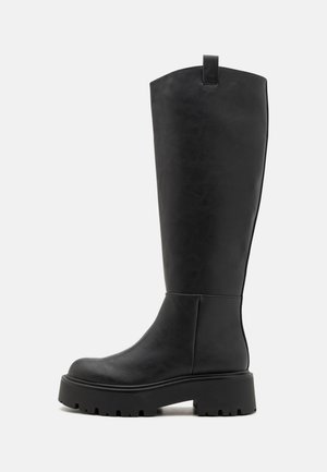 CROWWW - Platform boots - black paris