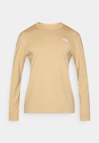 EVOLUTION SIMPLE DOME REGULAR LONG SLEEVE TEE - Μπλούζα με μακριά μανίκια - khaki stone
