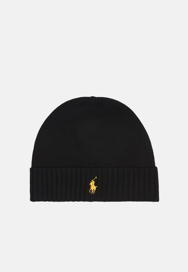 HAT - Bonnet - black/gold-coloured