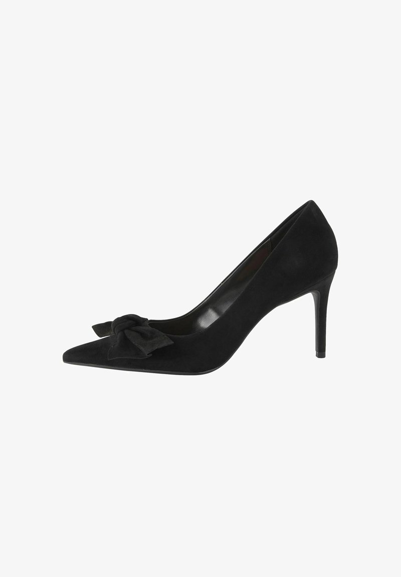 Next WIDE FIT FOREVER COMFORT BOW MID COURT - Klasikiniai aukštakulniai - black