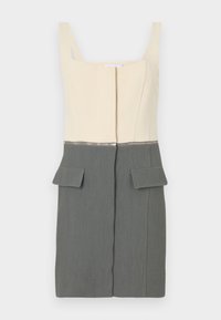 DRESS - Vestito casual - grey/beige