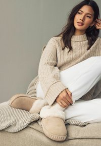 Next REGULAR FIT - LINED SHOOT  - Zimní obuv - tan brown
