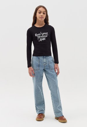 Cargohose - light wash