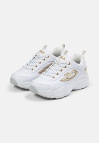 Fila SKYE ZP - Sneaker low - white/gold