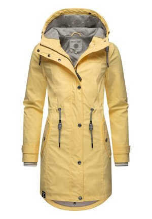 Peak Time Parka - pastel yellow