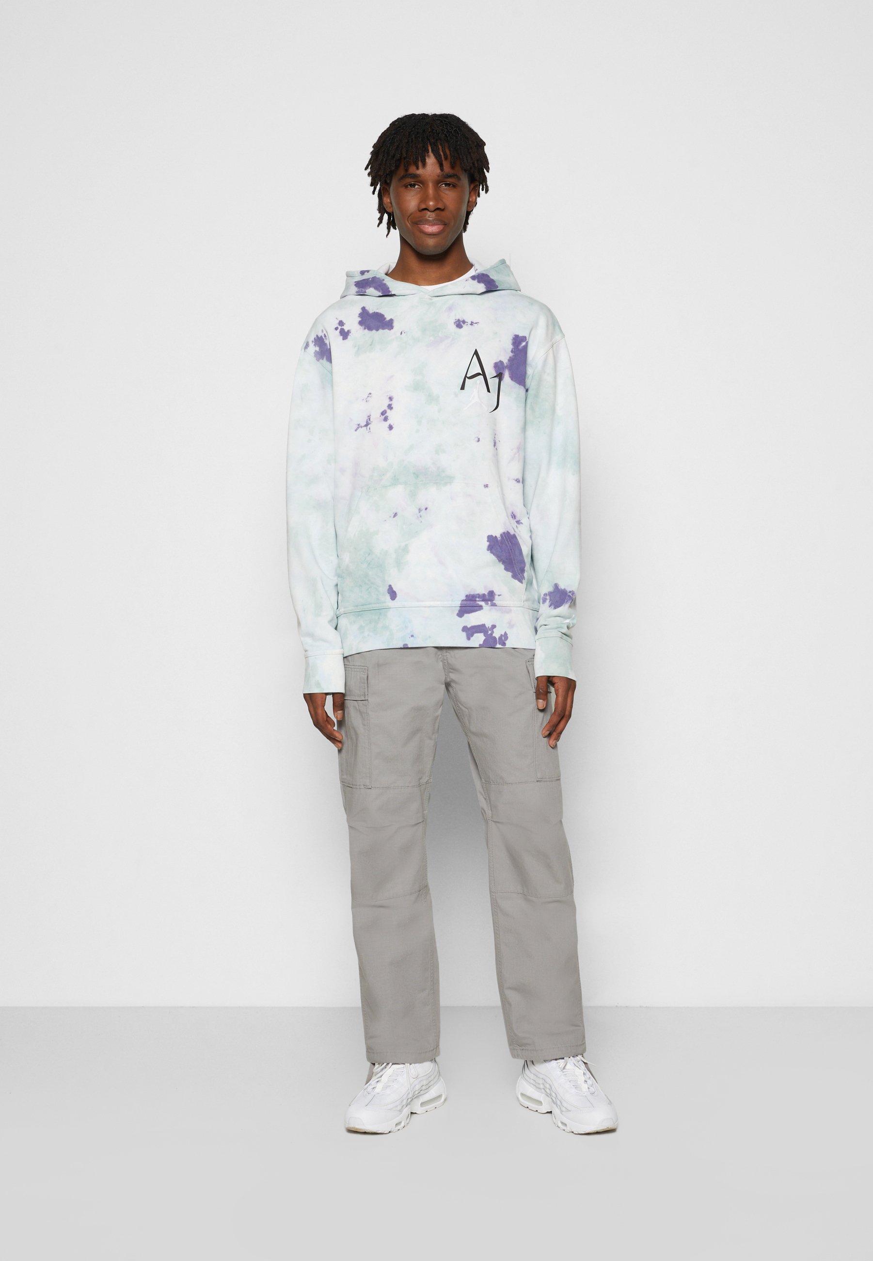 Sudadera Nike Jordan Essentials Fleece Crew azul claro - Tienda de fútbol