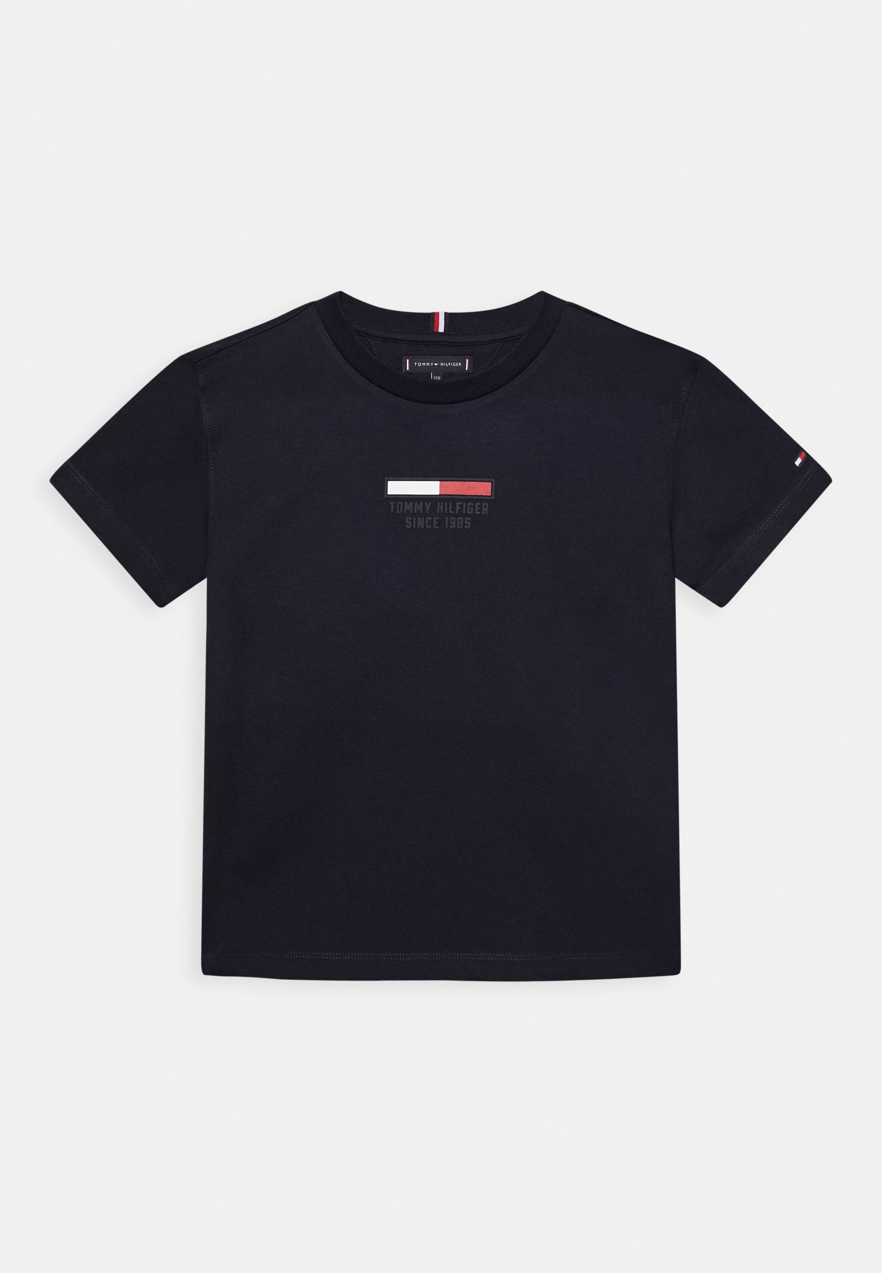 Tommy Hilfiger FLAG LOGO TEE - Print T 