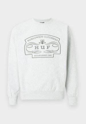 WORLDWIDE CLOTHIERS CREWNECK UNISEX - Sweatshirt - heather grey