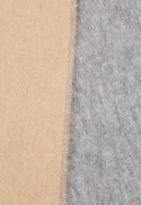 Johnstons of Elgin SCARF UNISEX - Sjal - camel/light grey