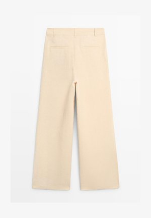 Massimo Dutti, Stoffhose - sand