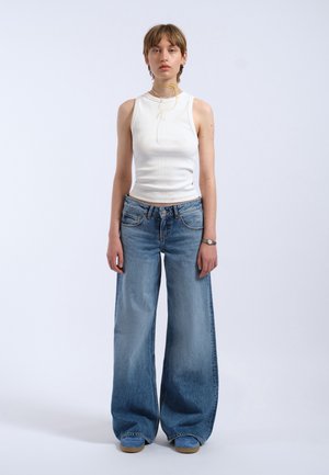 Dr.Denim, RHUE LOW WIDE - Wide leg - stream sky fade