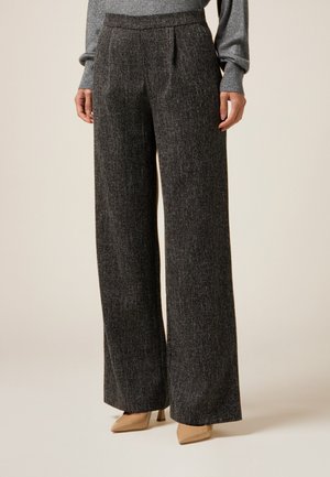 PALAZZO MISTO  - Pantalon classique - grigio