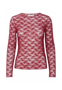BYRICOLLIA TSHIRT - - Blouse - tawny port