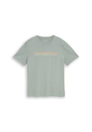 TOM TAILOR DENIM, TOM TAILOR DENIM T-SHIRT T-SHIRT MIT PRINT - T-Shirt print - green mist