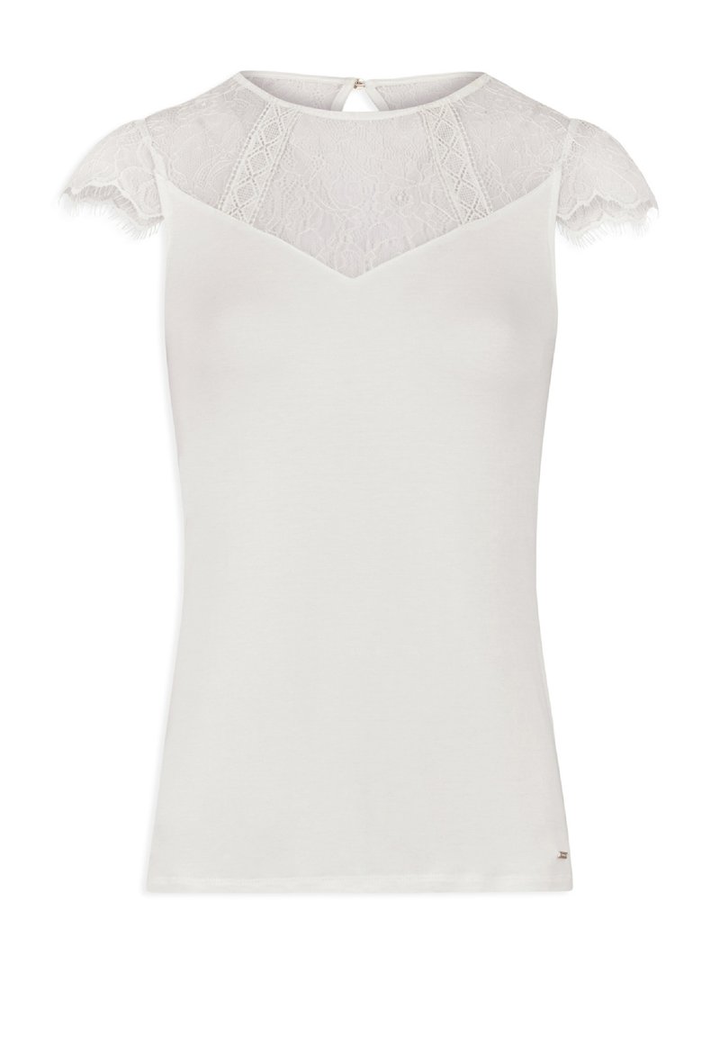 Morgan T-shirt basic crème